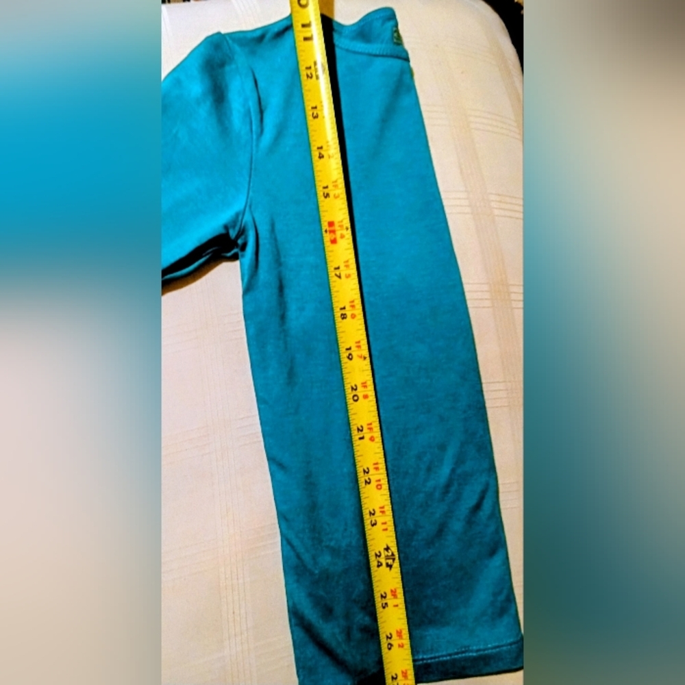 💙 32 Degrees Heat Kid's Heat Base Layer Long Sleeve Crew Neck Lovely Azure Blue - Picture 5 of 7